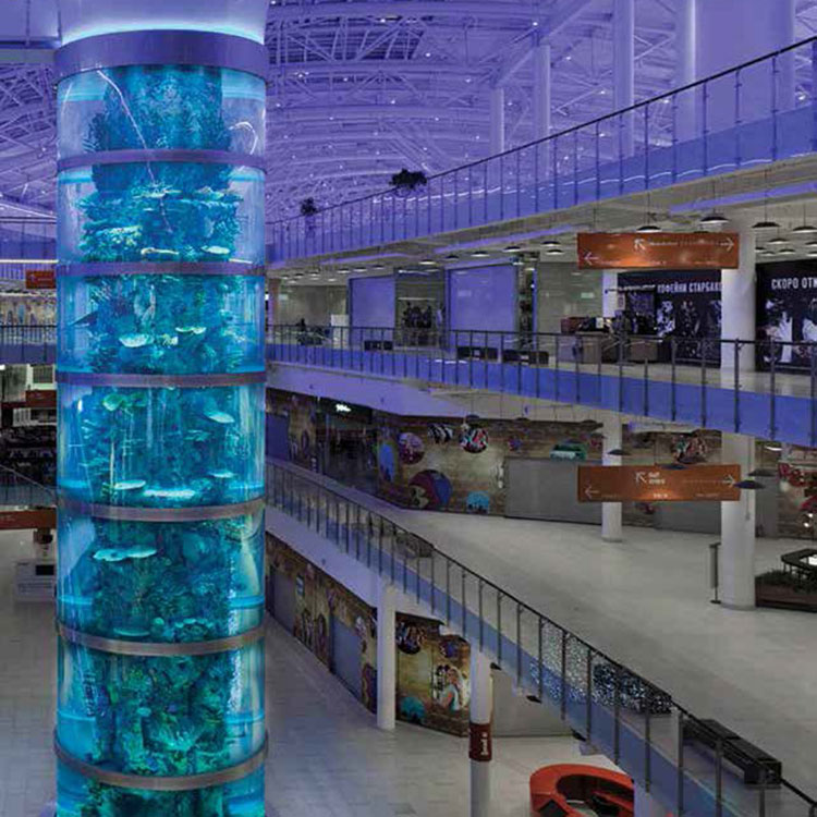 Pro Equipment for Mall Landscape Acrylic Aquarium Maintenance