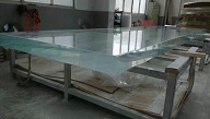 Ultra thick acrylic plate